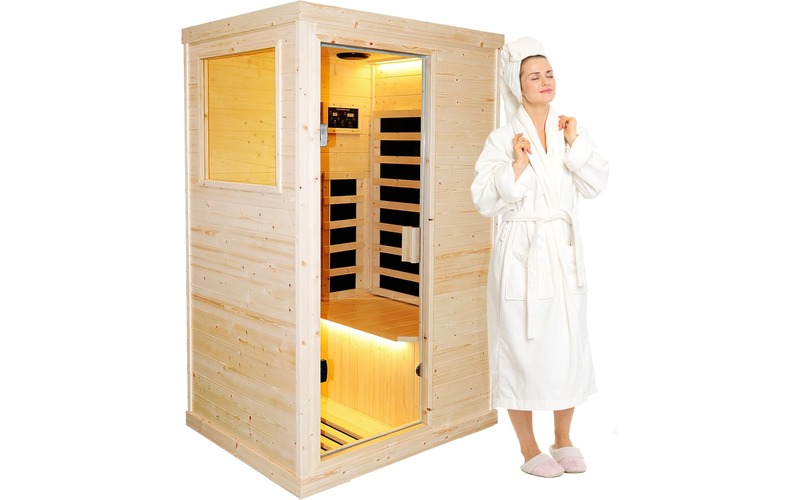 OUTEXER Far Infrared Wooden Sauna Room