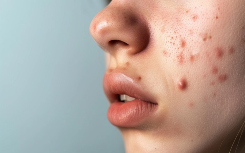 Reduction in acne