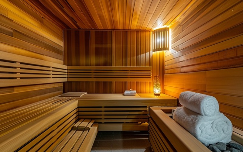 Infrared sauna detox